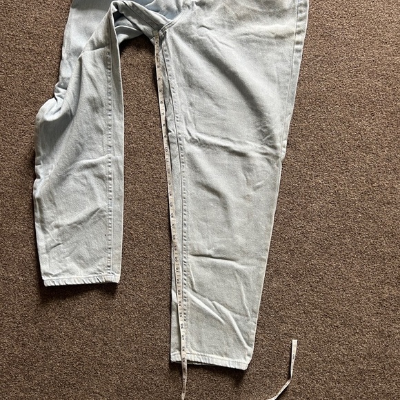 NWT Vintage Lee High Rise Mom Jeans Size 28x29 Elastic Waist Tapered Relaxed Fit - Picture 13 of 16